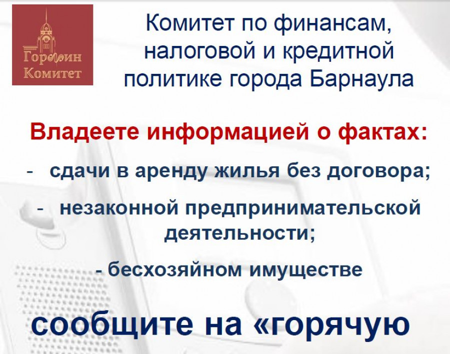 Сдать арендодателей: в Барнауле борются с теневым рынком аренды жилья