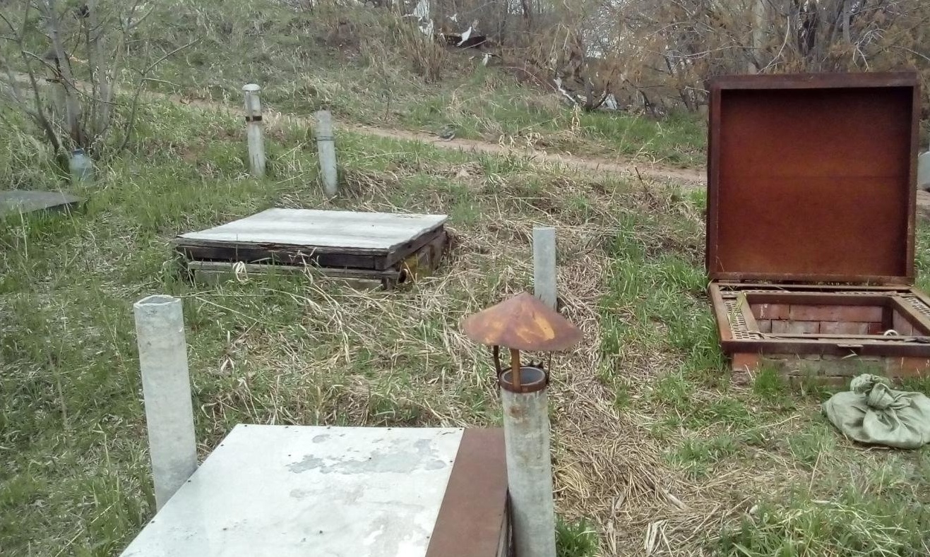 В Барнауле украли несколько погребов