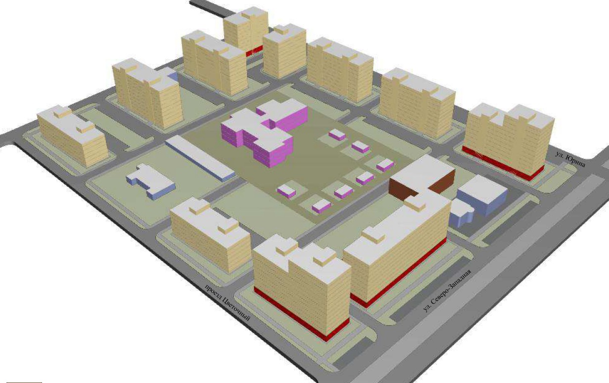 Новый квартал с детсадом проектируют вместо частного сектора в Барнауле