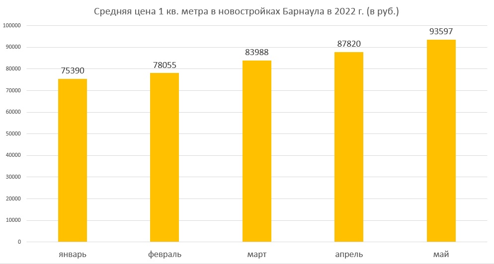 Продажи новостроек в Барнауле обвалились в восемь раз